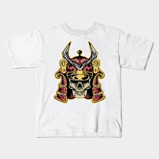 SAMURAI MASK JAPANESE Kids T-Shirt